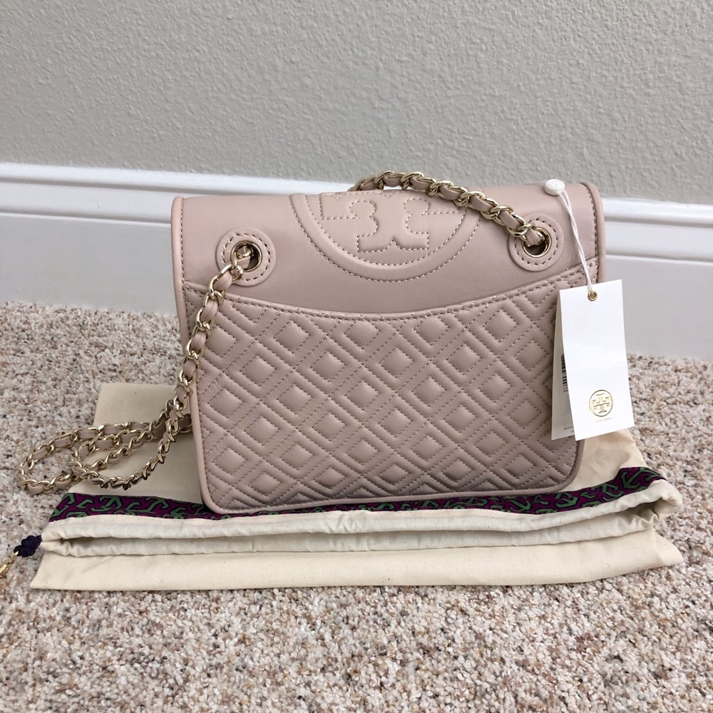 Tory Burch Fleming Medium Chain Handbag NWT